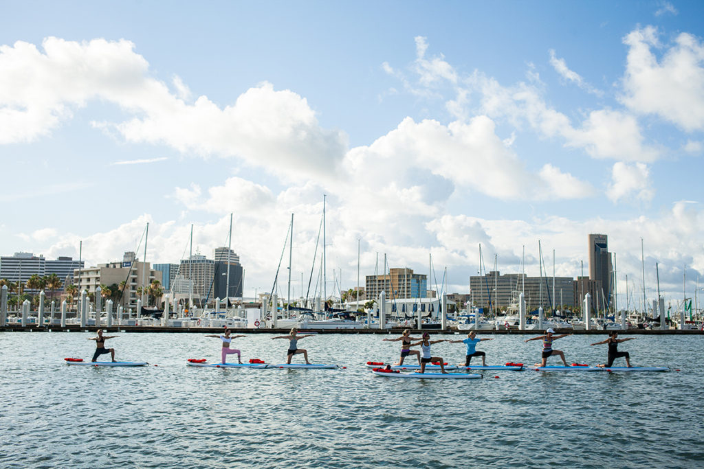 SUP Yoga at Water Dog CC