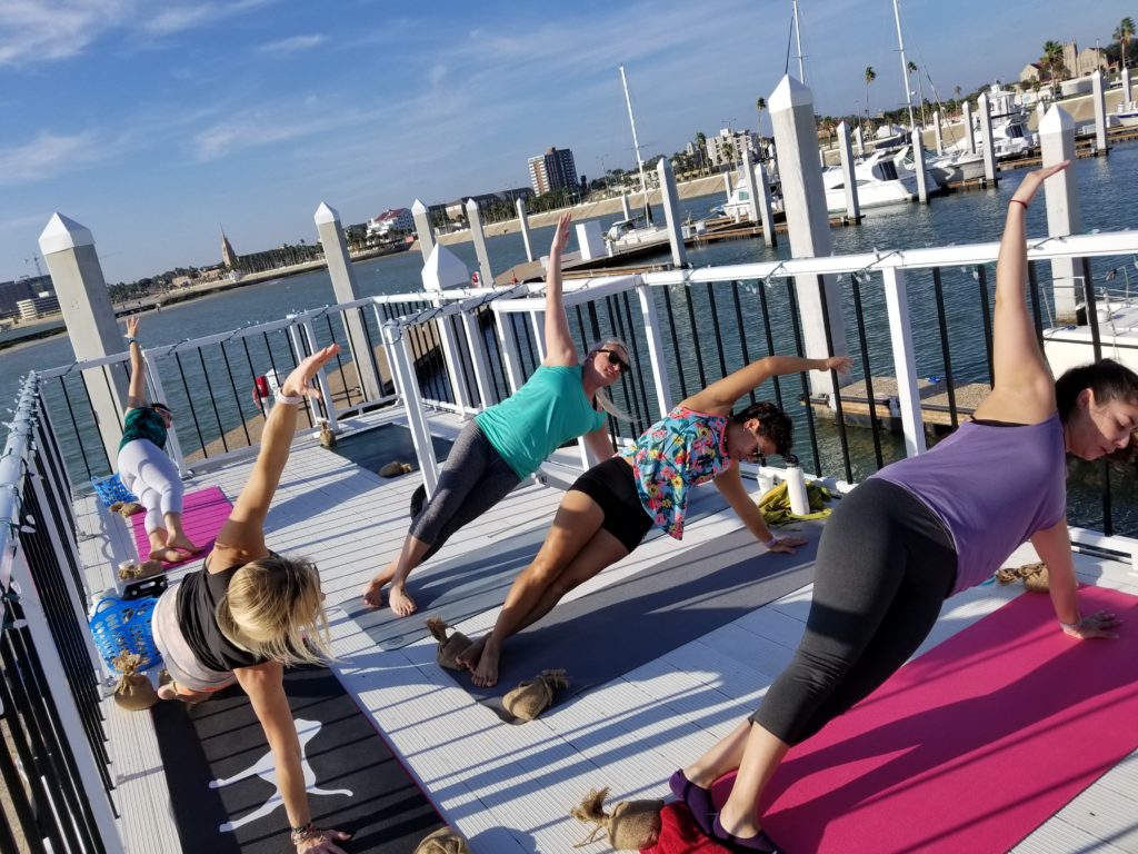 Yoga, Pilates and Barre on the water