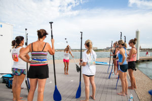 On-deck instruction before  class