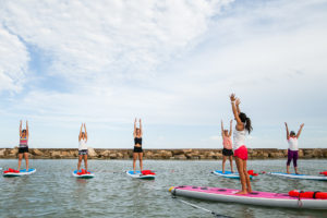 SUP Yoga class 