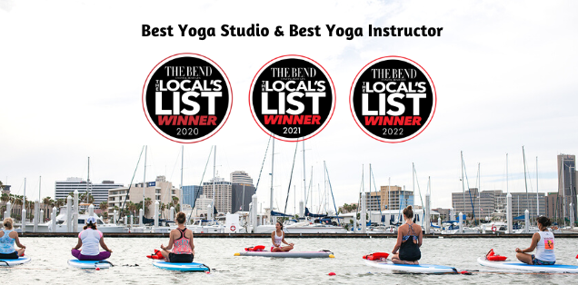 Voted Best Yoga studio and Best Yoga instructor three years in a row