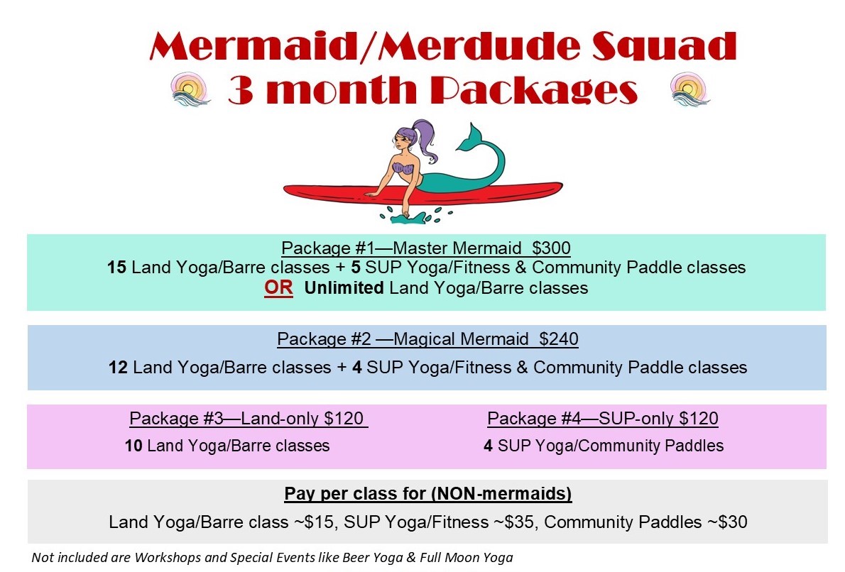 2023 mermaid packages overview
