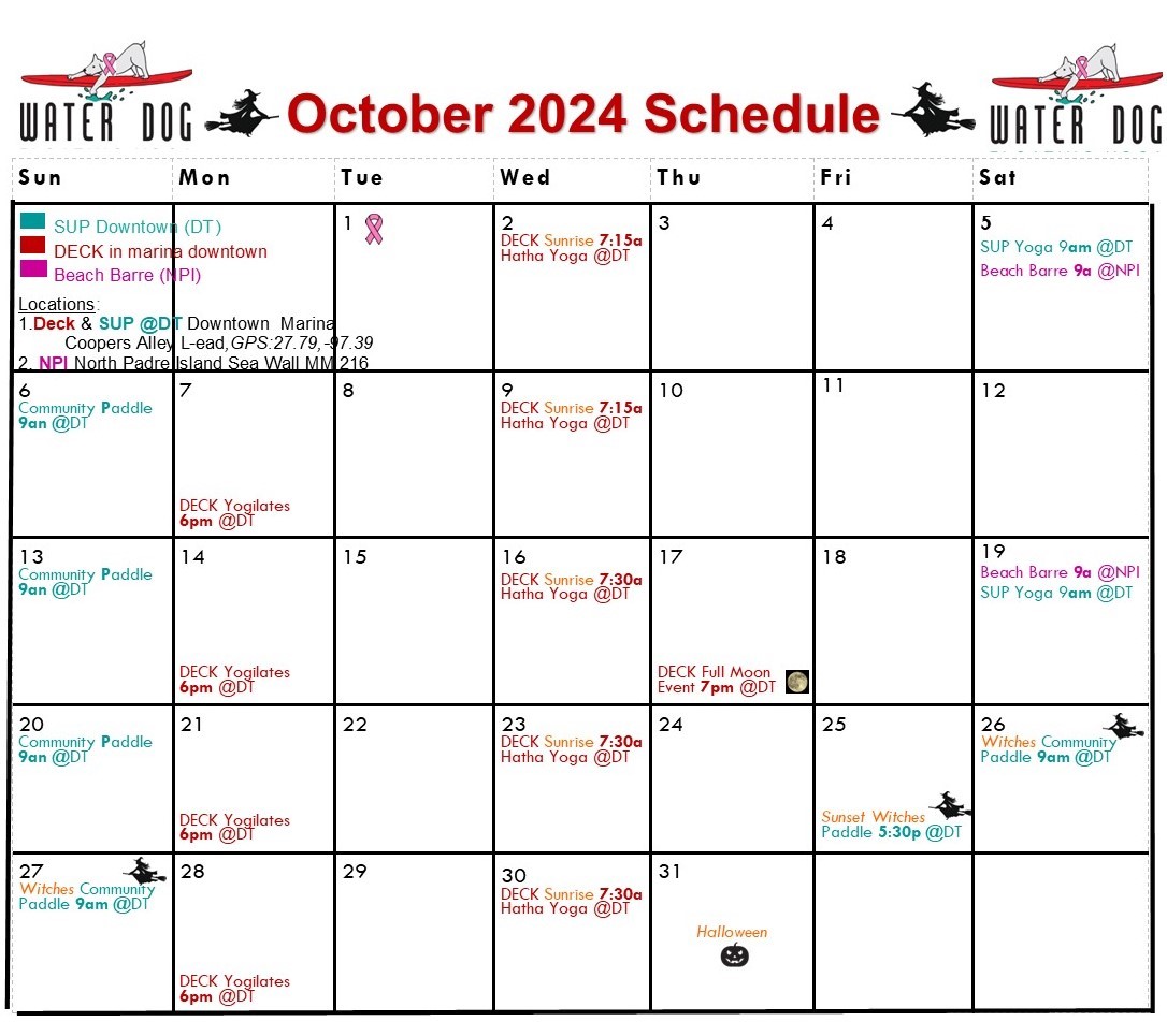 2024 10 Oct calendar