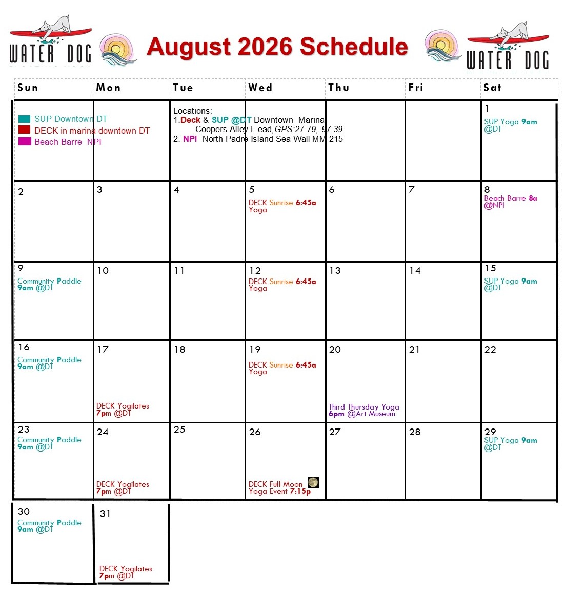 2026 8 Aug calendar