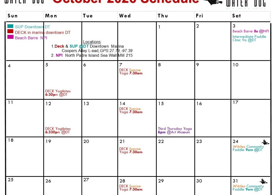 2026 10 Oct calendar